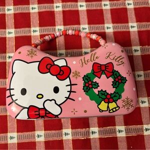 Sanrio Hello Kitty Pink Bag with Red and Green Accents